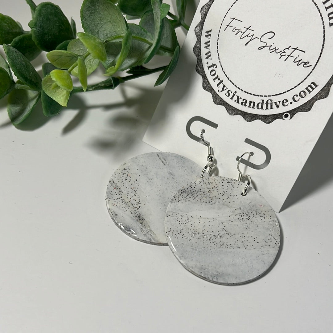 Full moon Dangle Earrings 1955