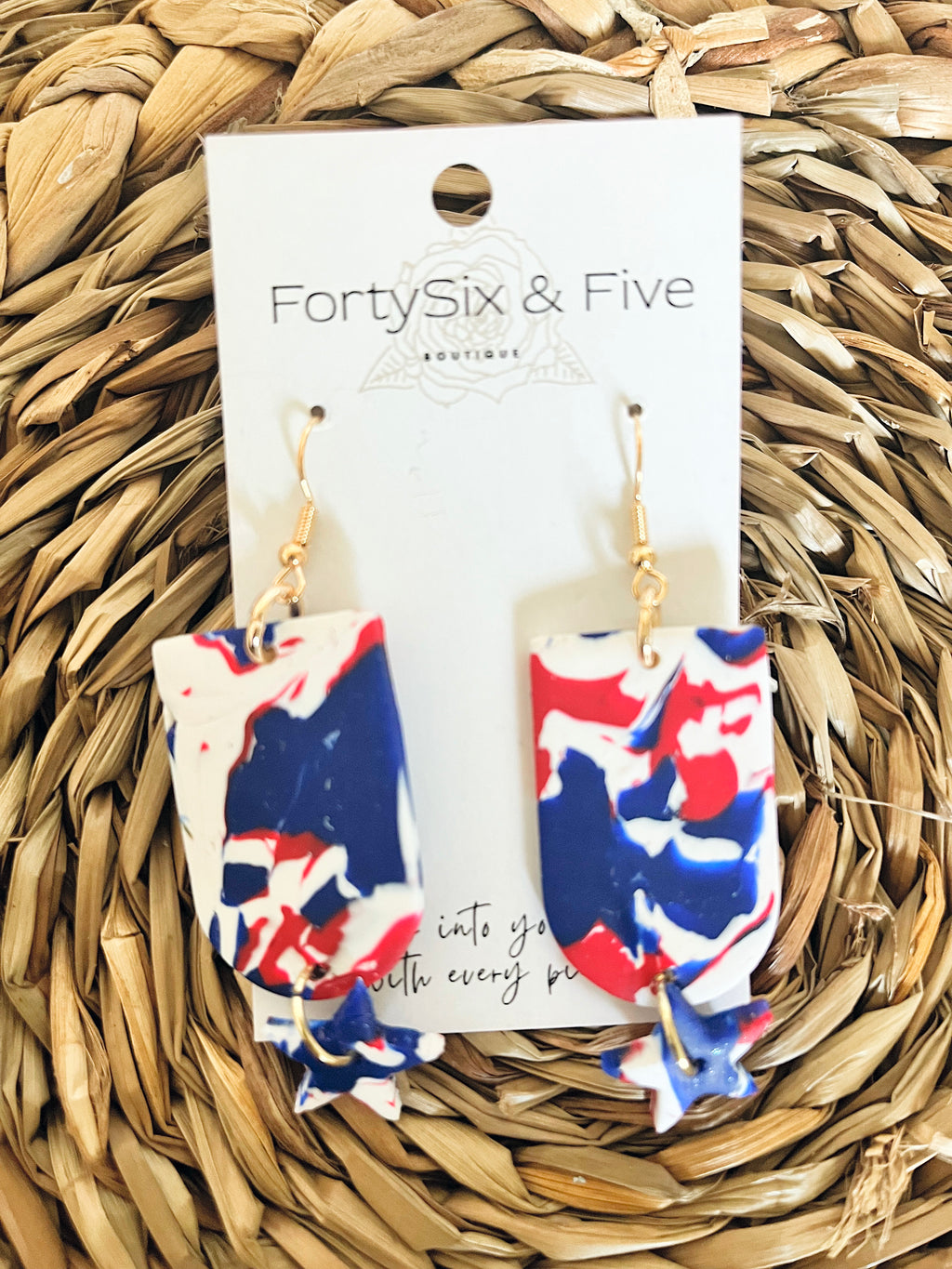 American dream Earrings  1955