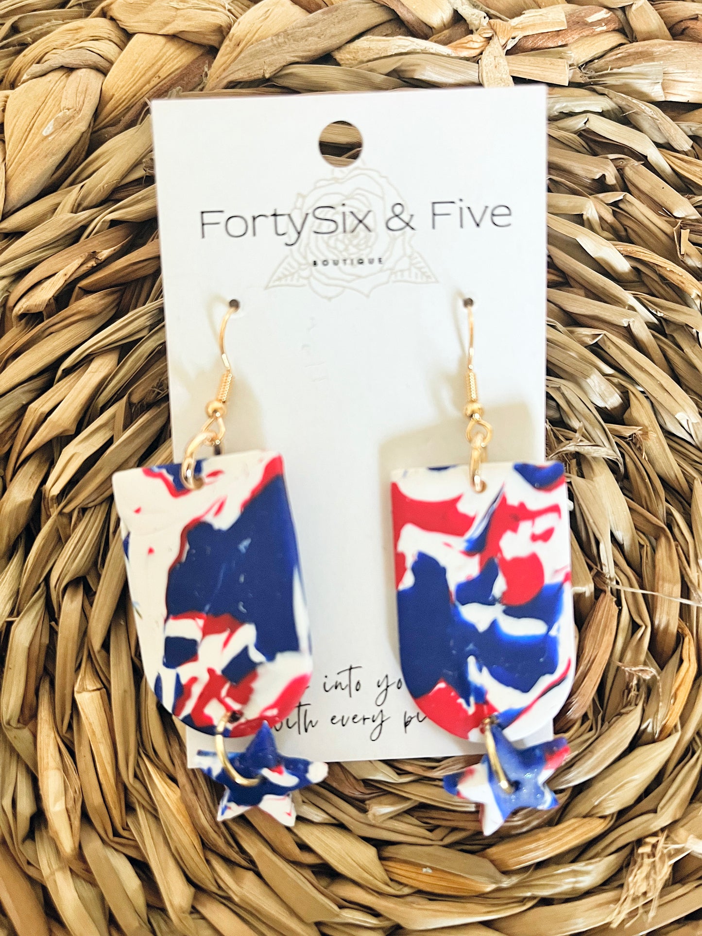 American dream Earrings  1955