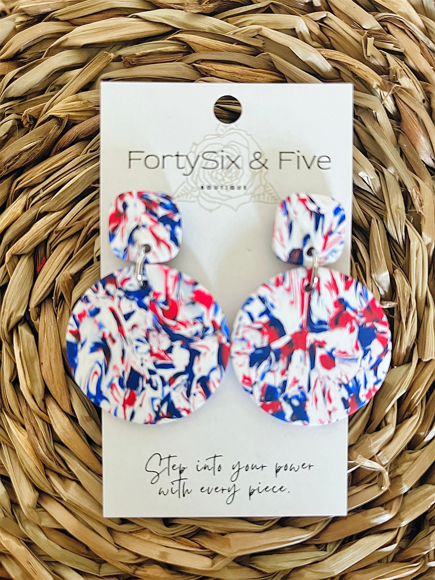 American dream Earrings  1955