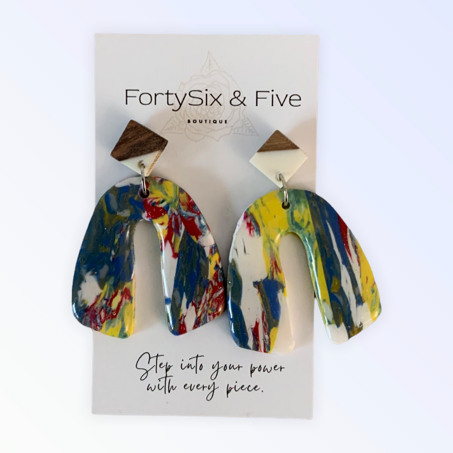 Two tones “Carmen” Earrings  1955