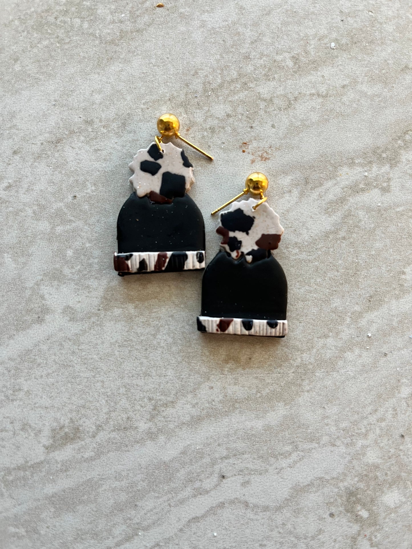 The  Sweater weather hats FALL Earrings 1955
