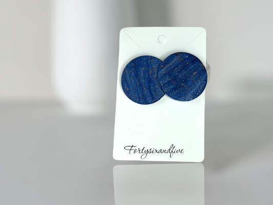 Denym Dangle Earrings 1955