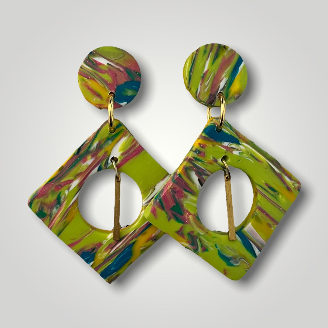 Multicolor “Julie” Earrings  1955
