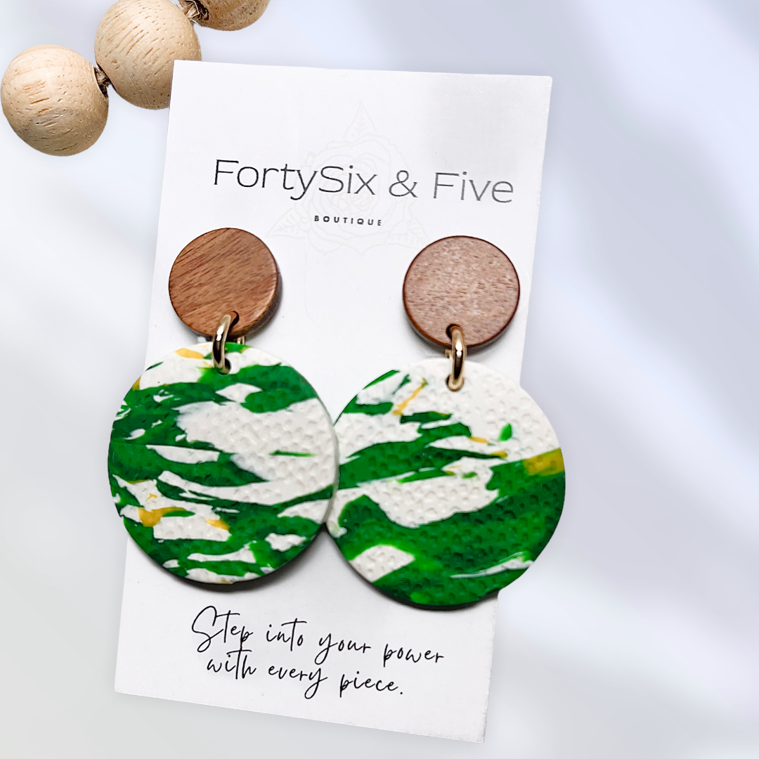 Junie Circle Earrings  1955