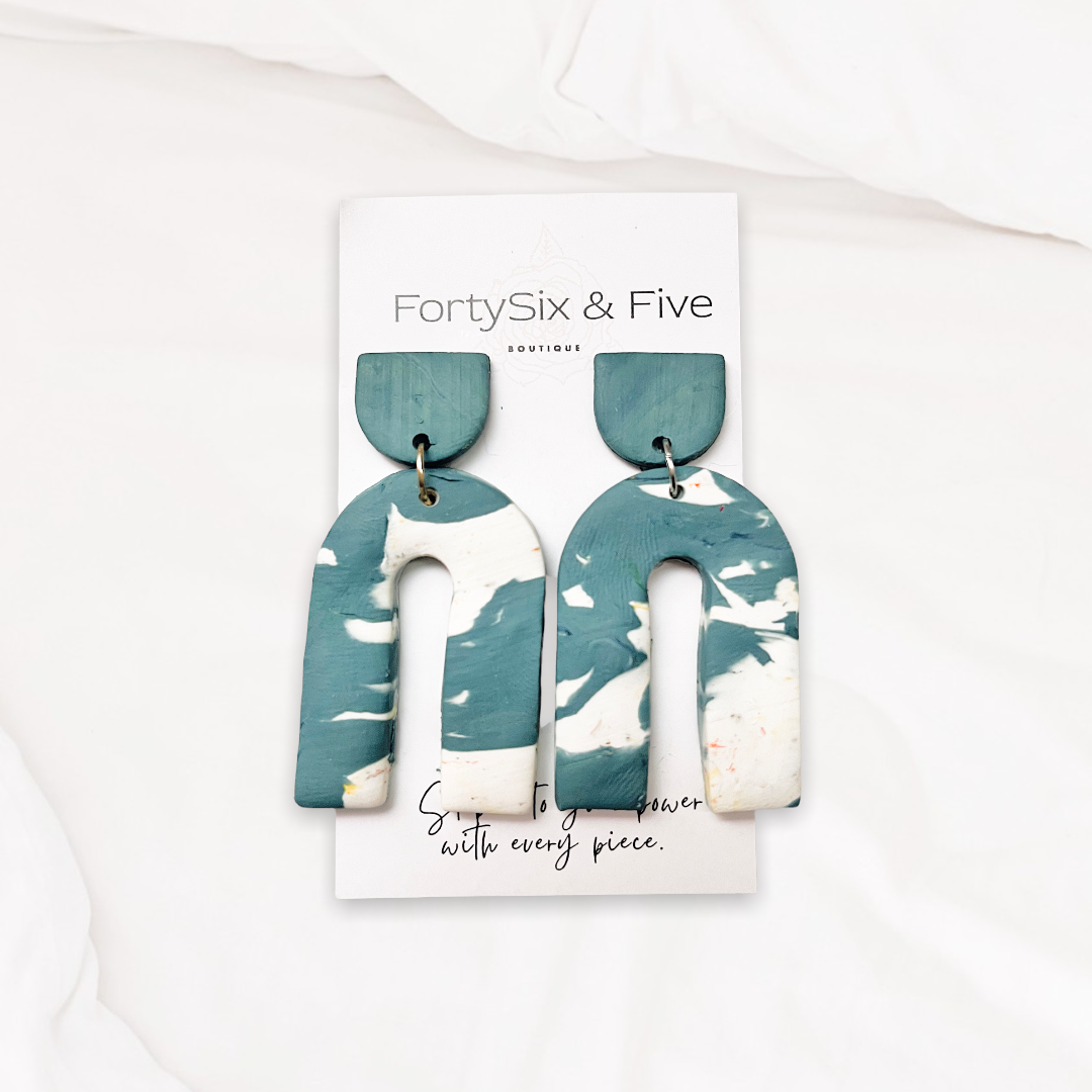 “Unique U ” Earrings  1955