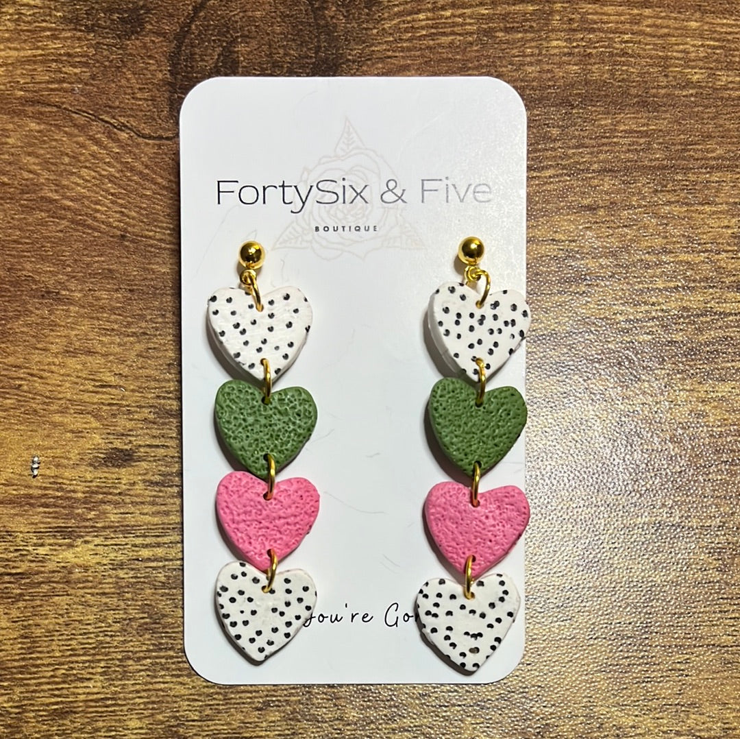 Valentine HEART EARRINGS