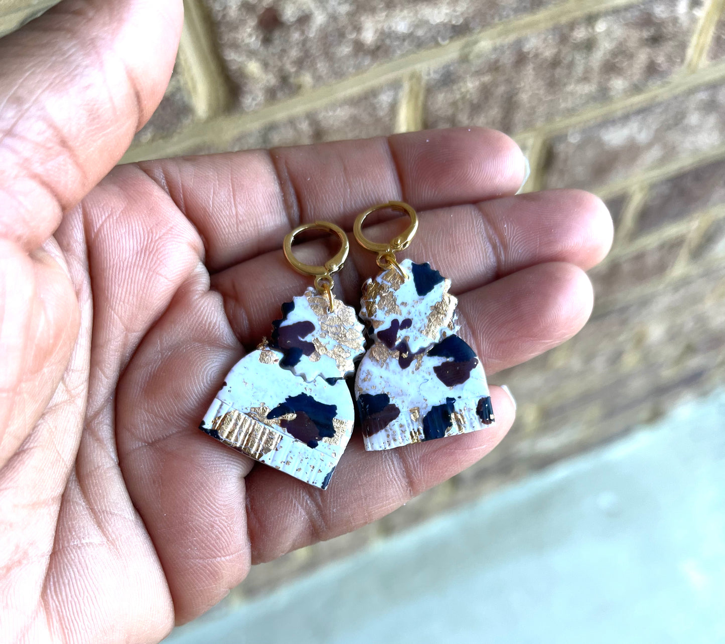 The  Sweater weather hats FALL Earrings 1955