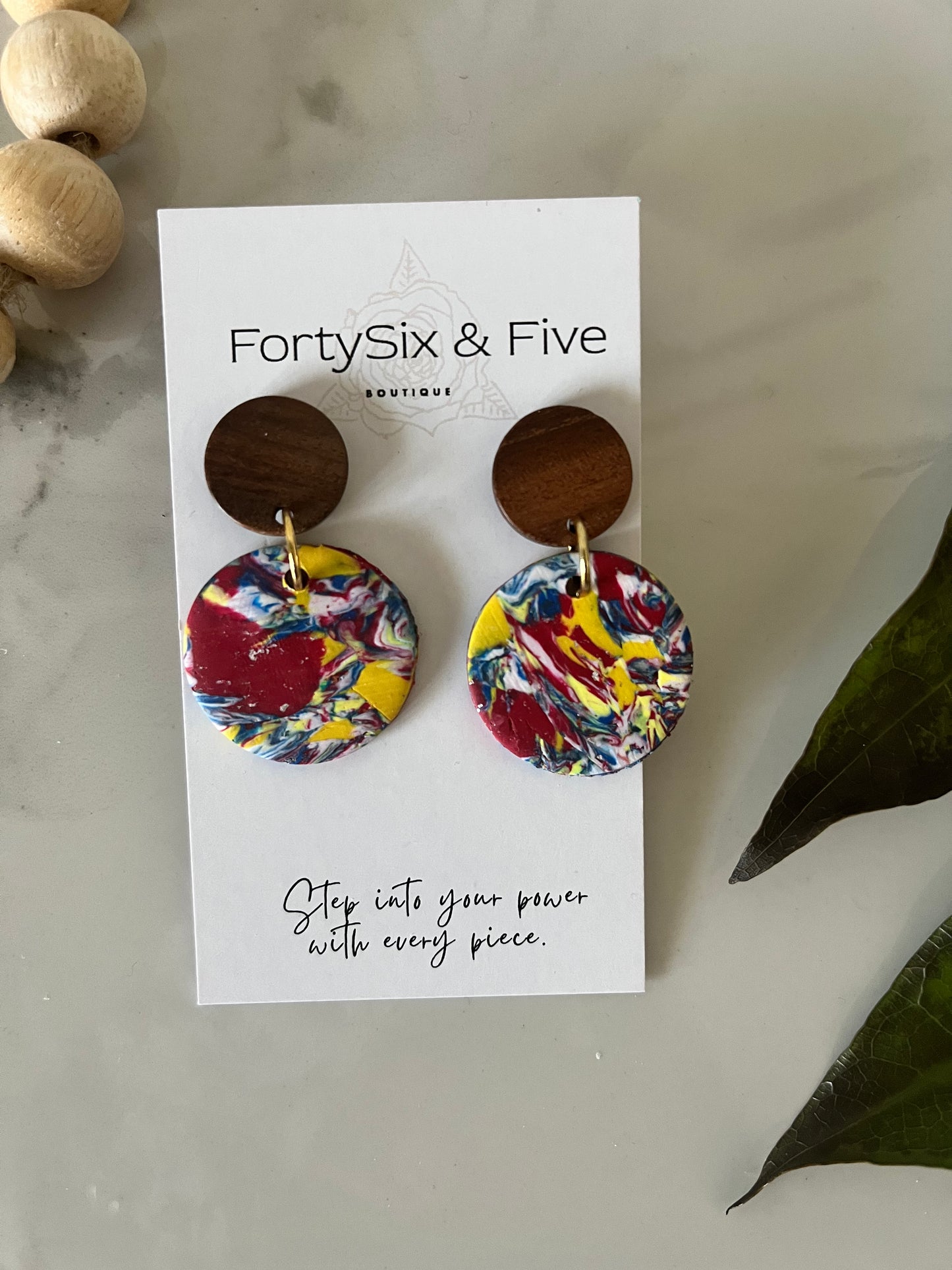 Junie Circle Earrings  1955