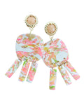 Apricot Blayne Earrings  1955