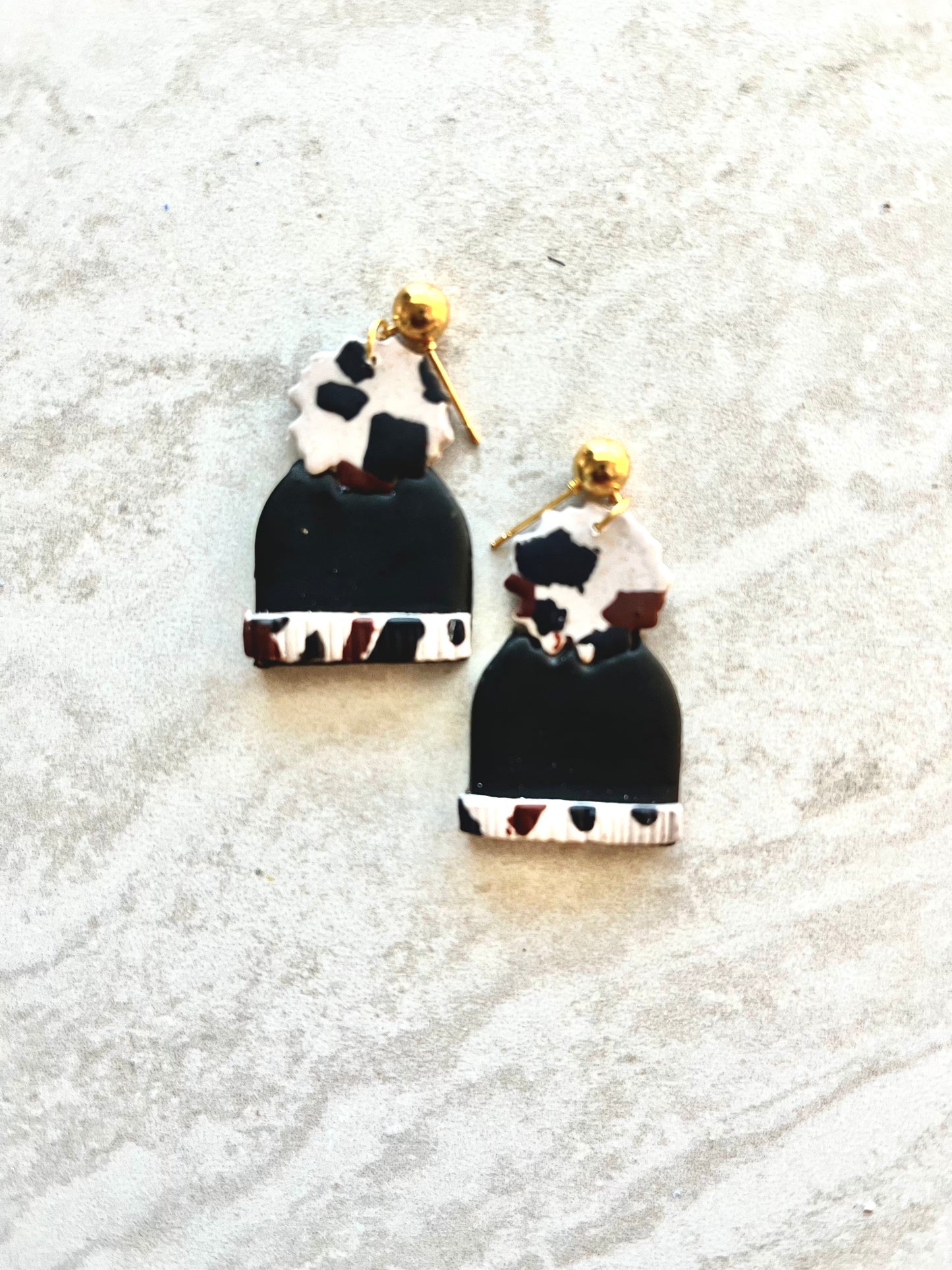 The  Sweater weather hats FALL Earrings 1955