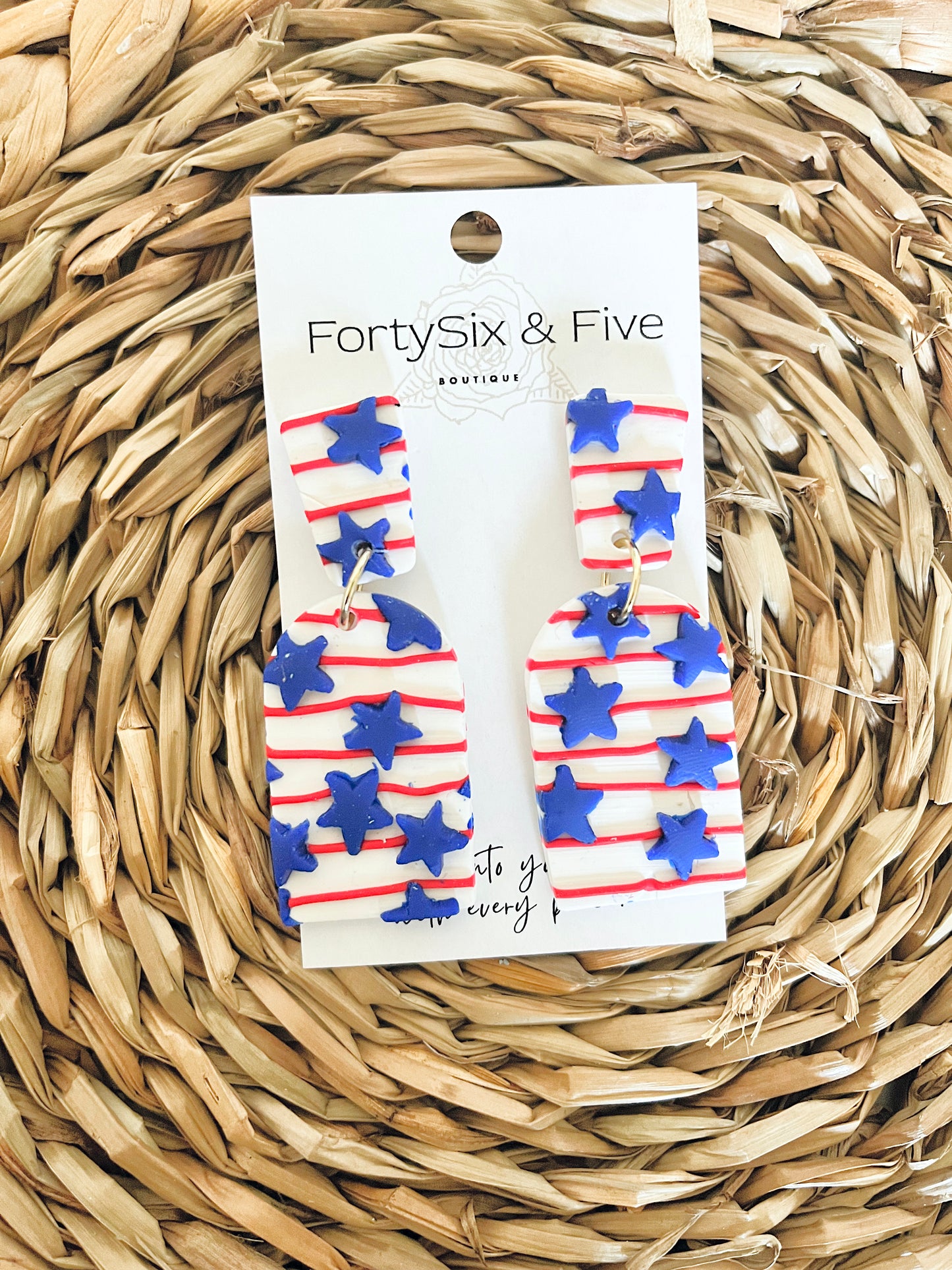 American dream Earrings  1955