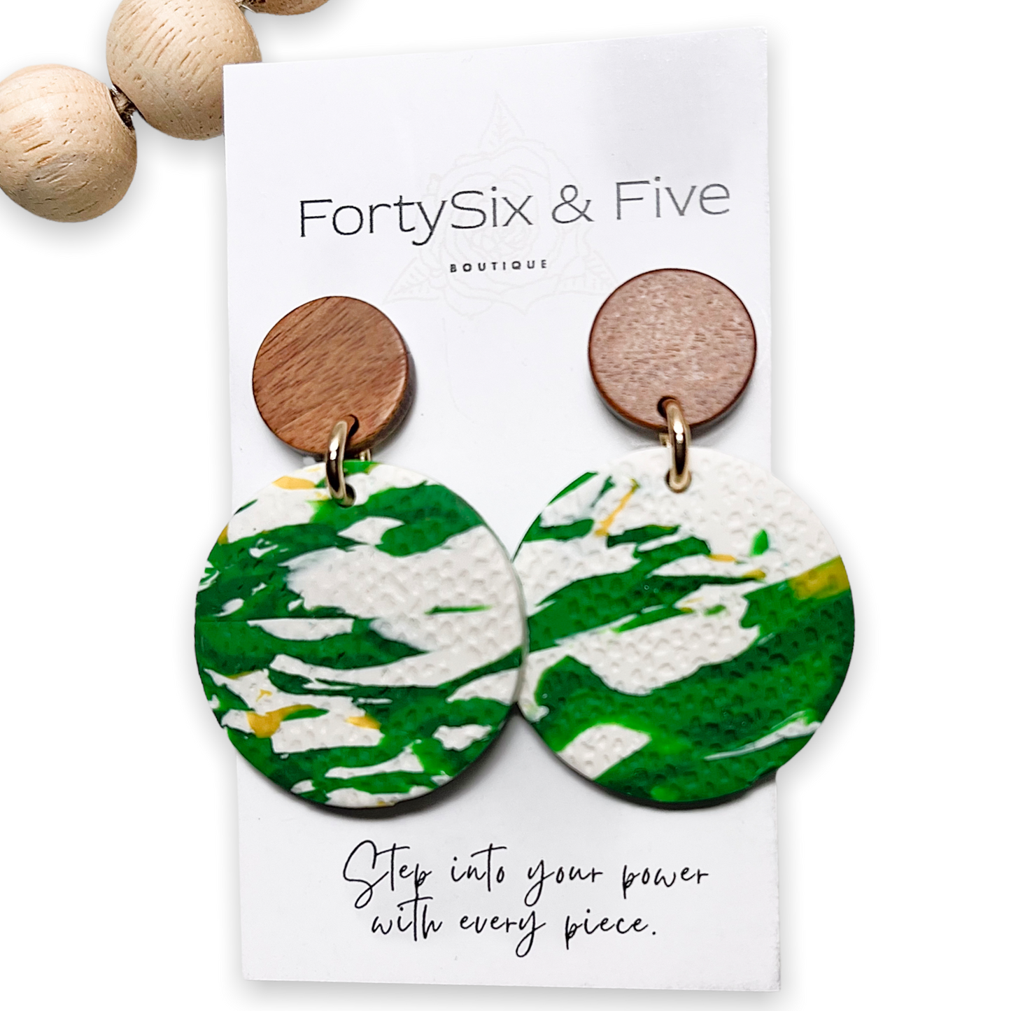 Junie Circle Earrings  1955