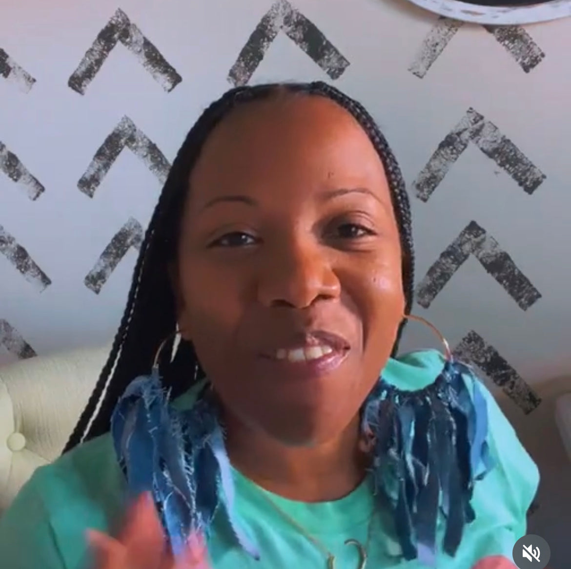 Denim Deluxe dangle Earring 1955