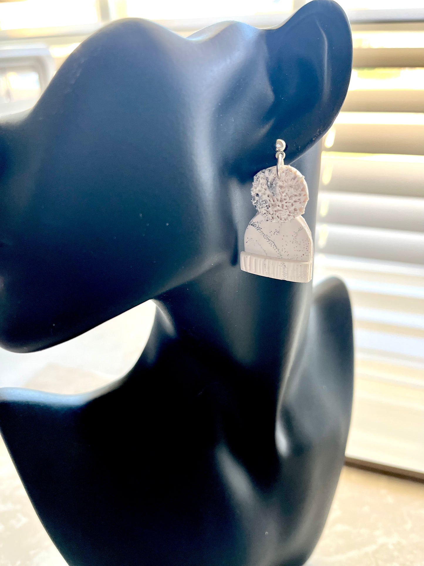 The  Sweater weather hats FALL Earrings 1955