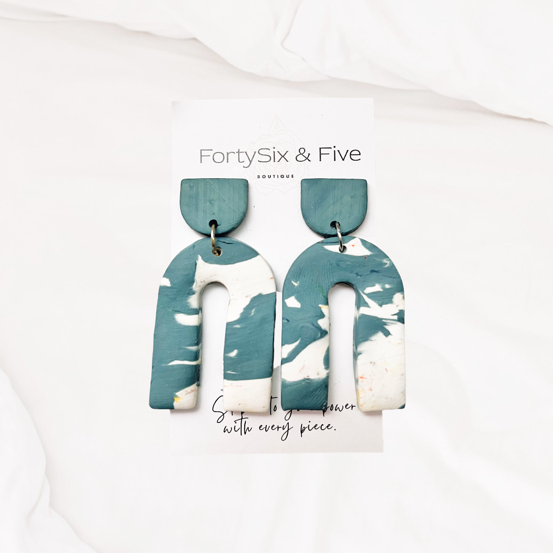 “Unique U ” Earrings  1955