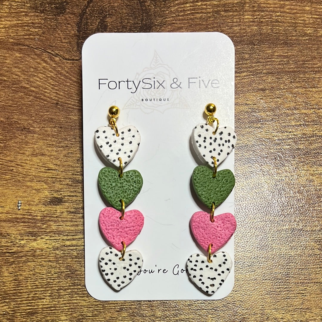Valentine HEART EARRINGS