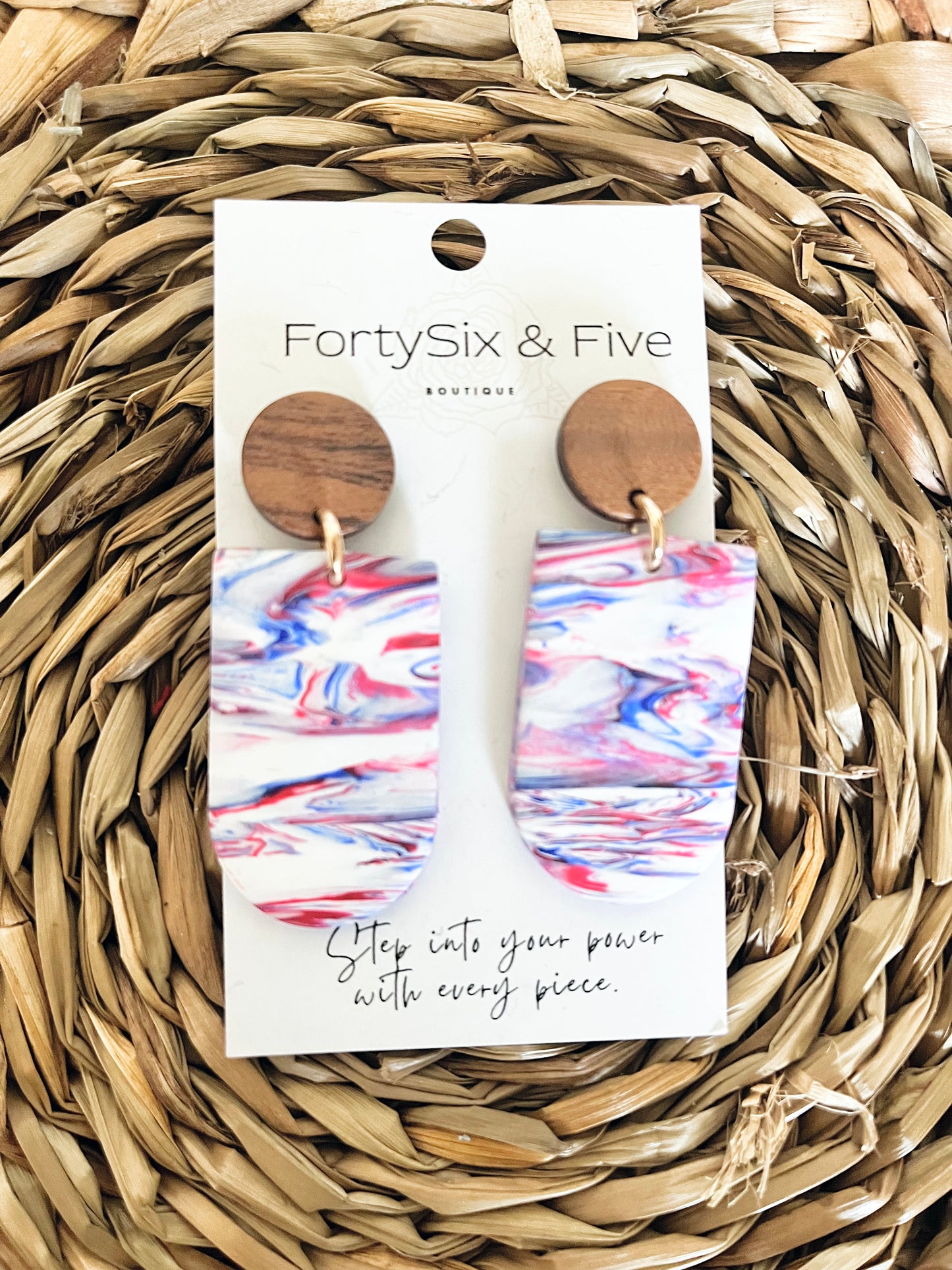 American dream Earrings  1955