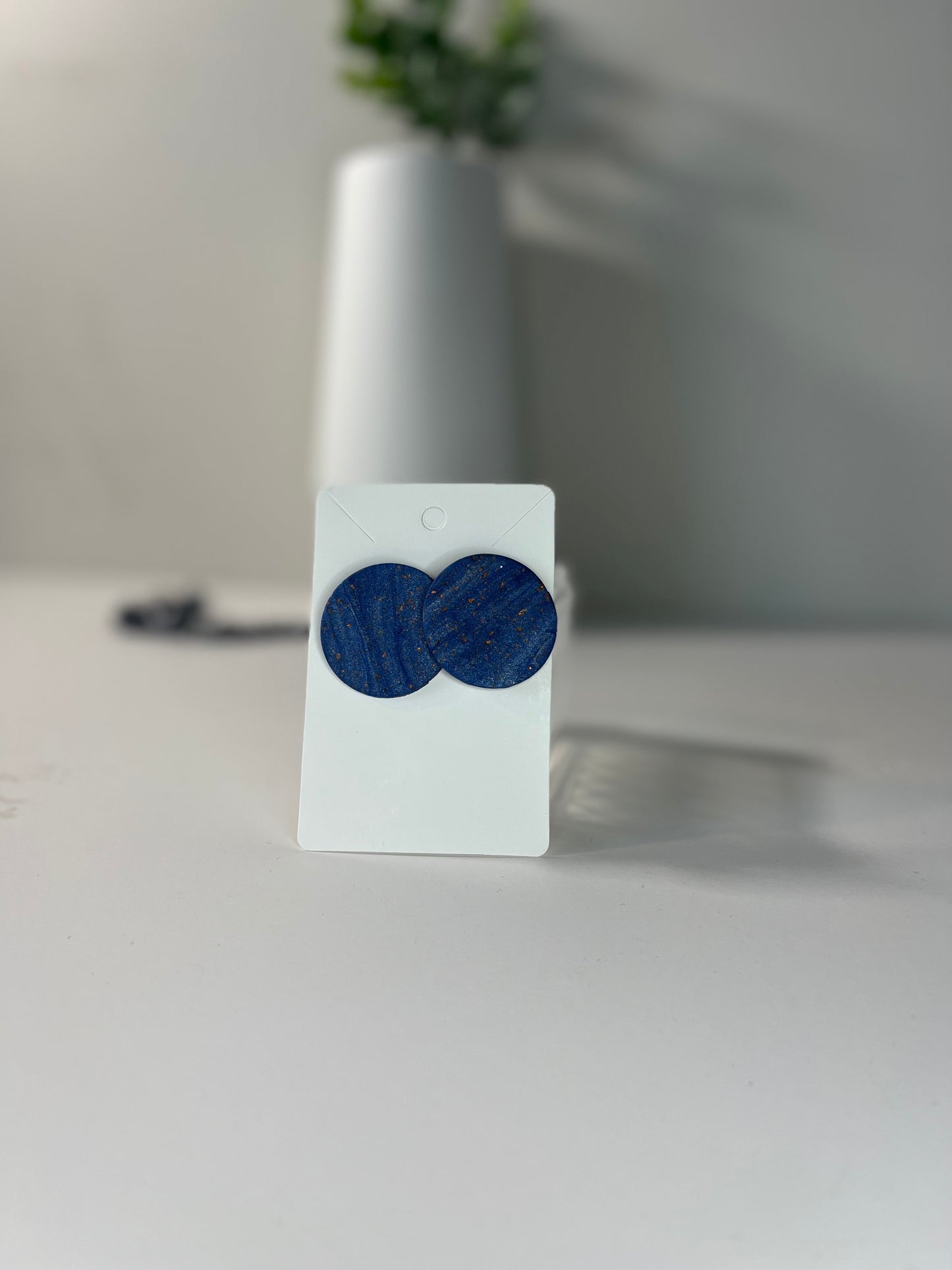 Denym Dangle Earrings 1955