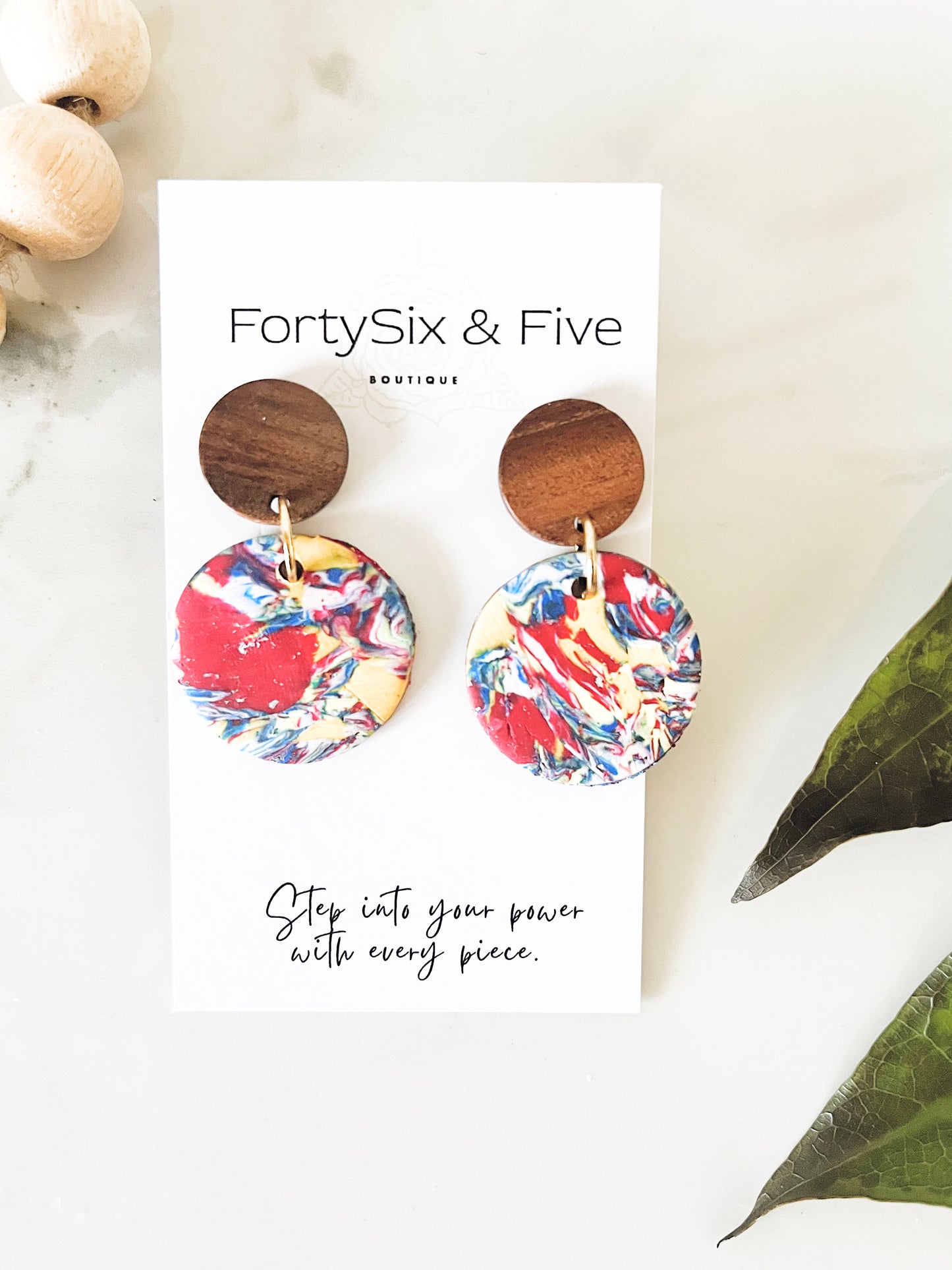 Junie Circle Earrings  1955