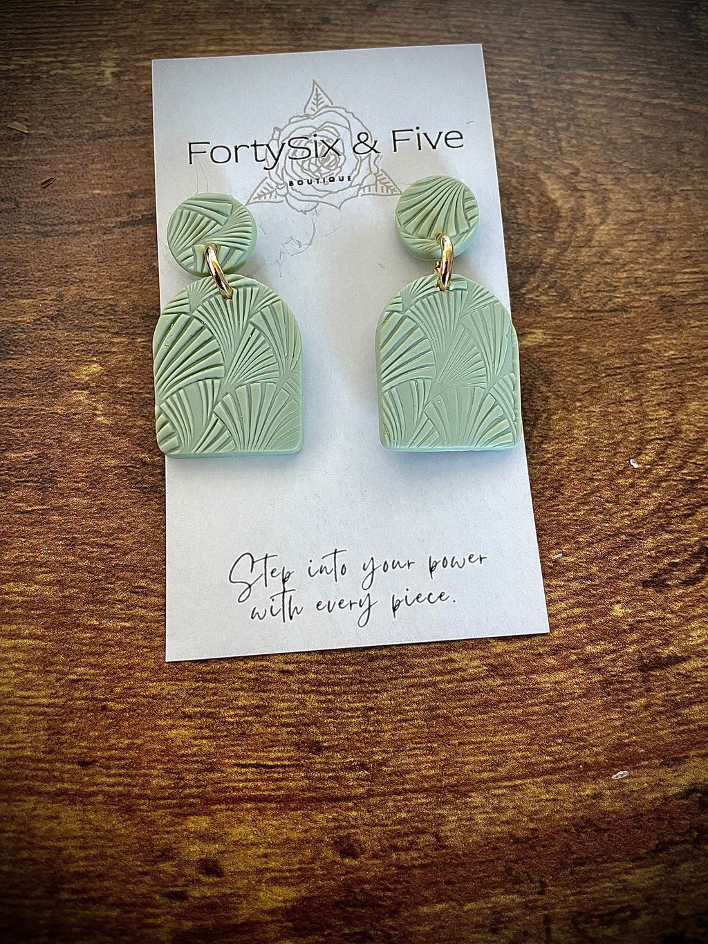 Mint Ada Earrings  1955