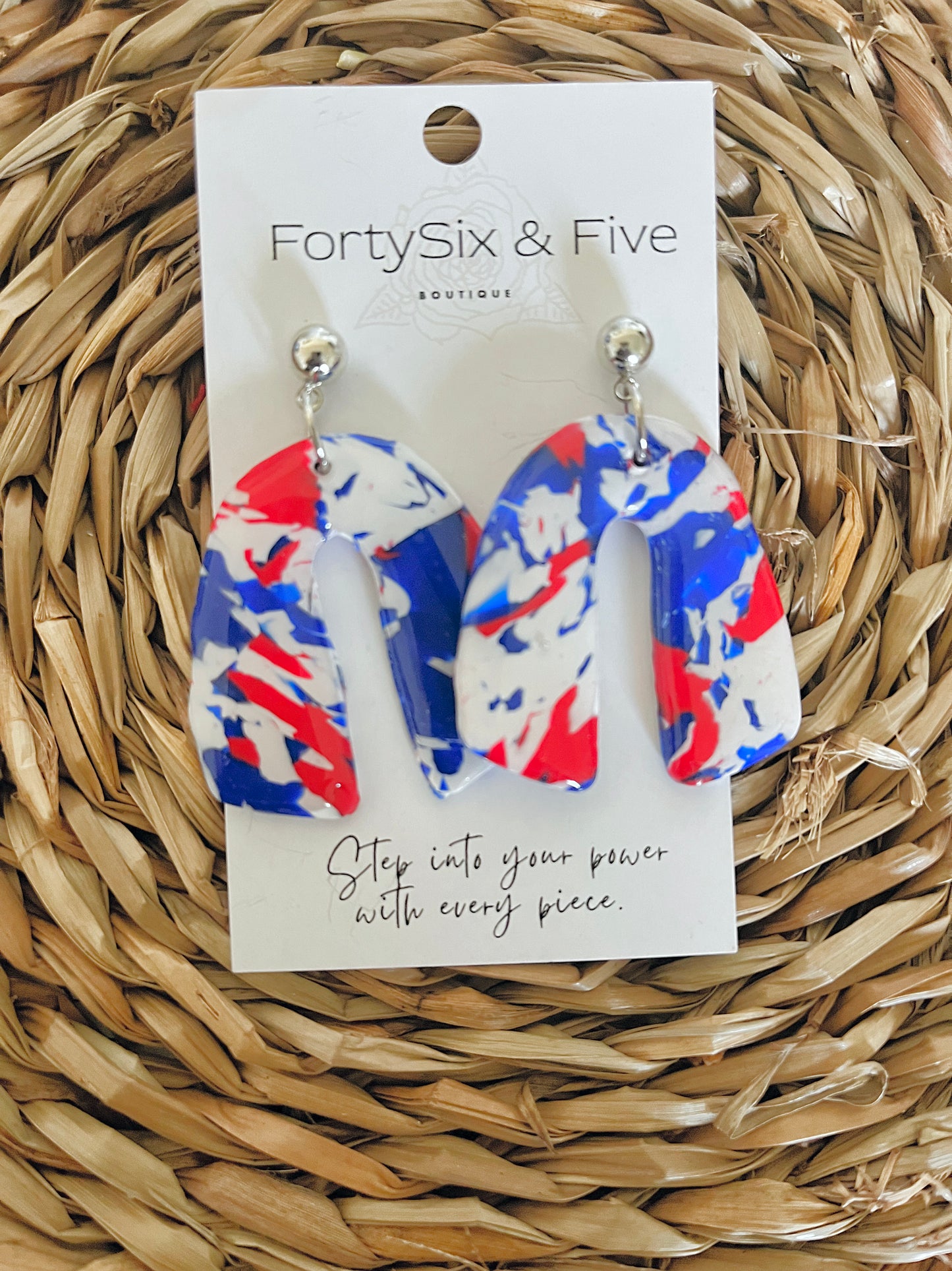 American dream Earrings  1955