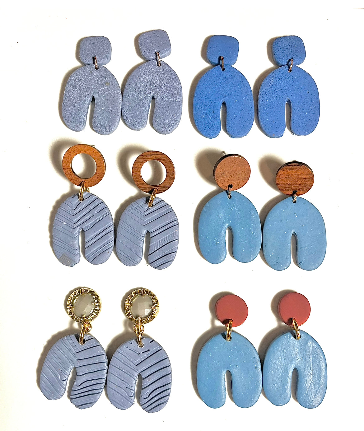 Blue Favorite things Earrings  1955