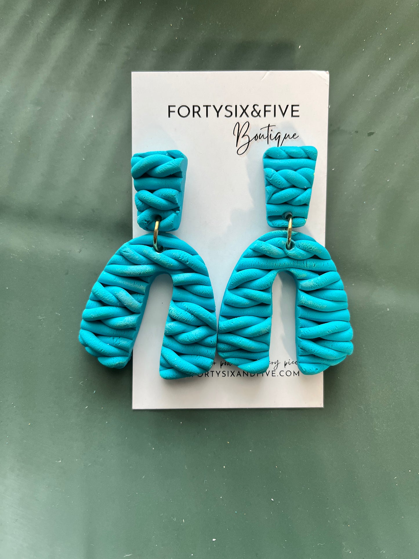 Ocean Blue Ava  Earrings  1955