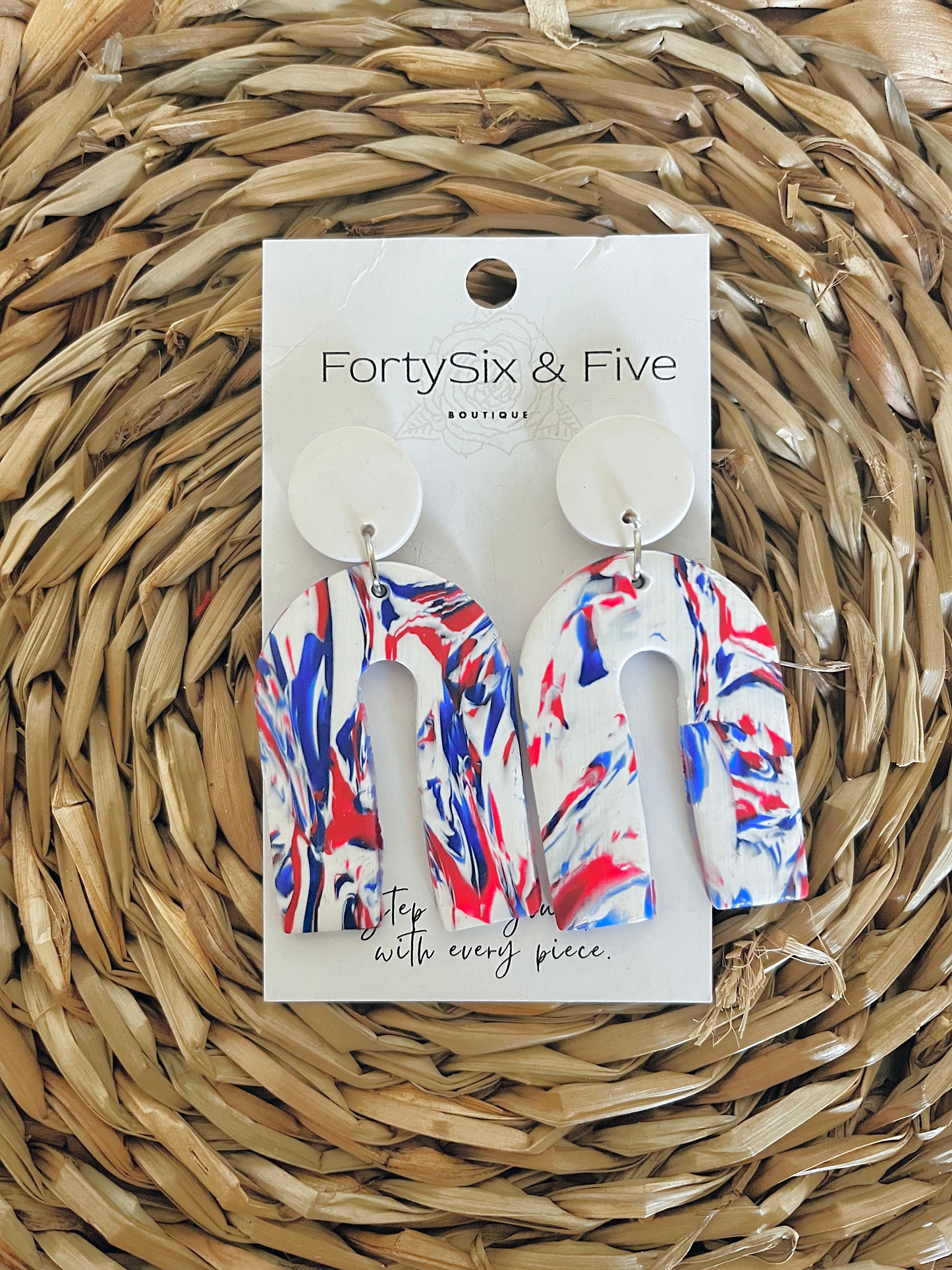 American dream Earrings  1955