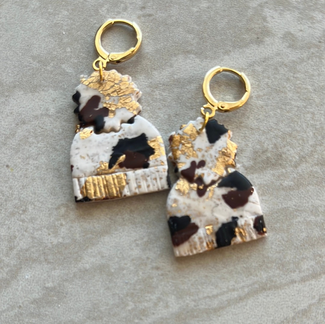 The  Sweater weather hats FALL Earrings 1955