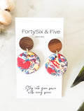 Junie Circle Earrings  1955
