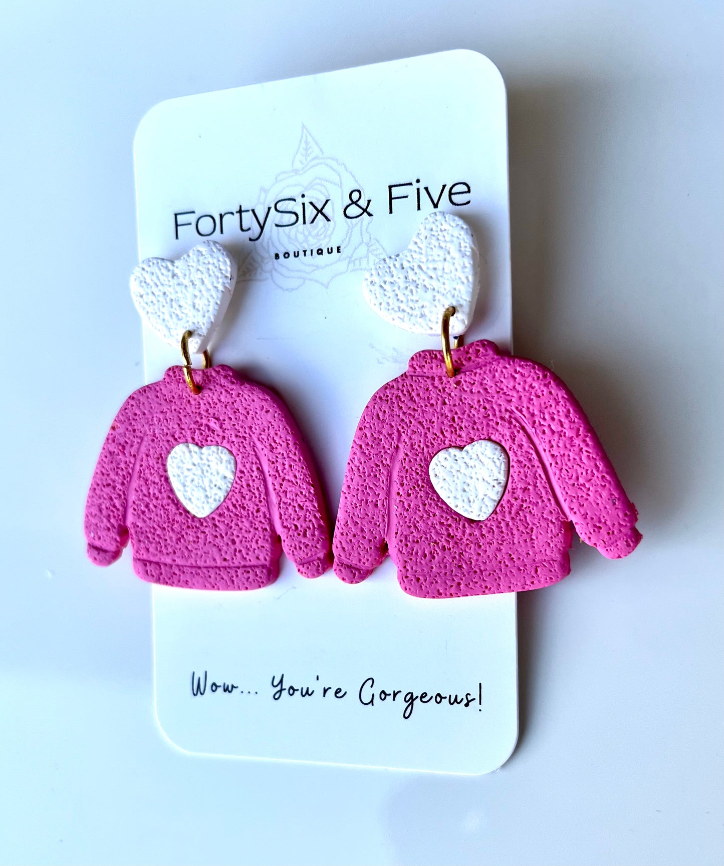 I love sweaters EARRINGS