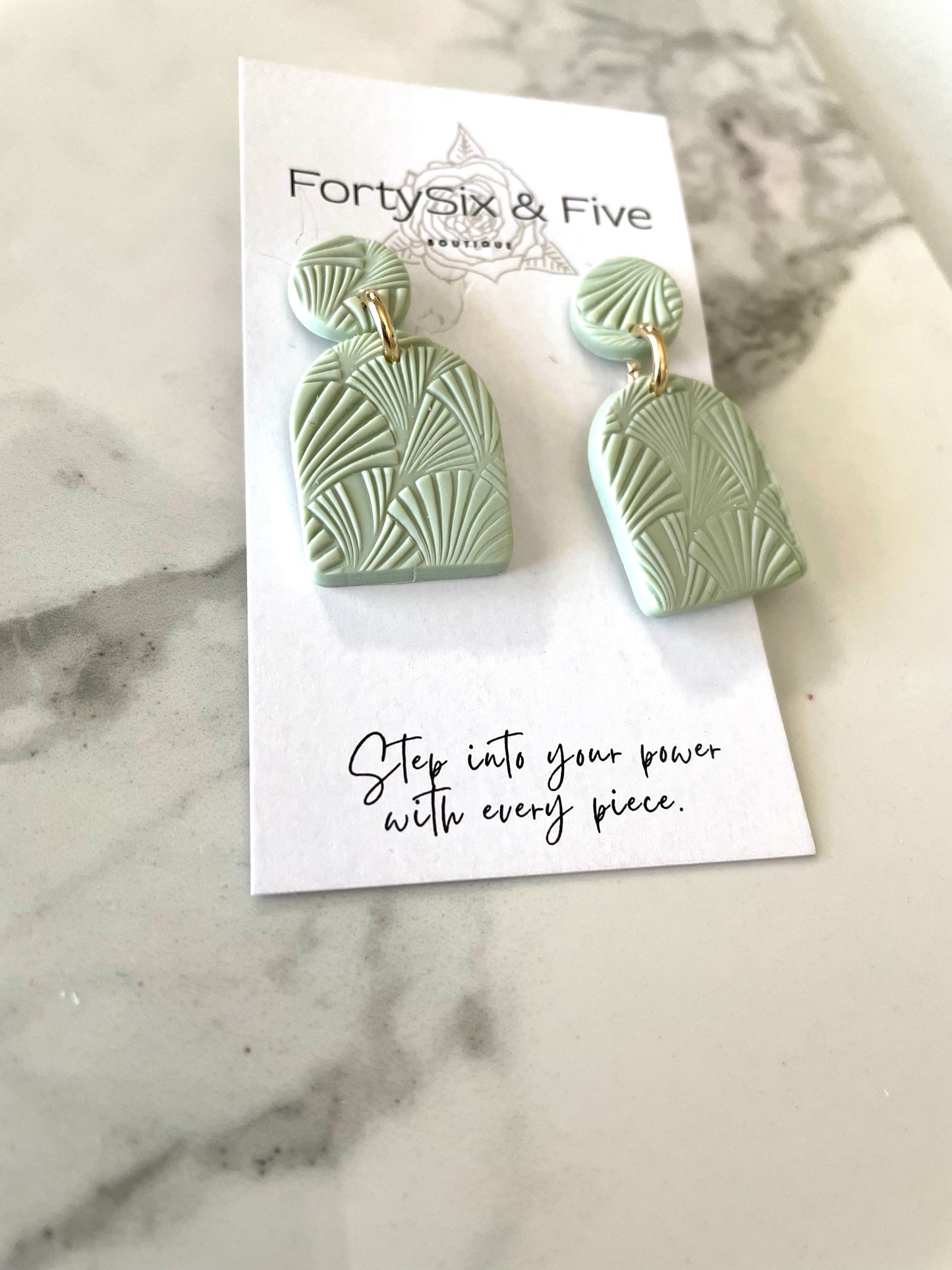 Mint Ada Earrings  1955