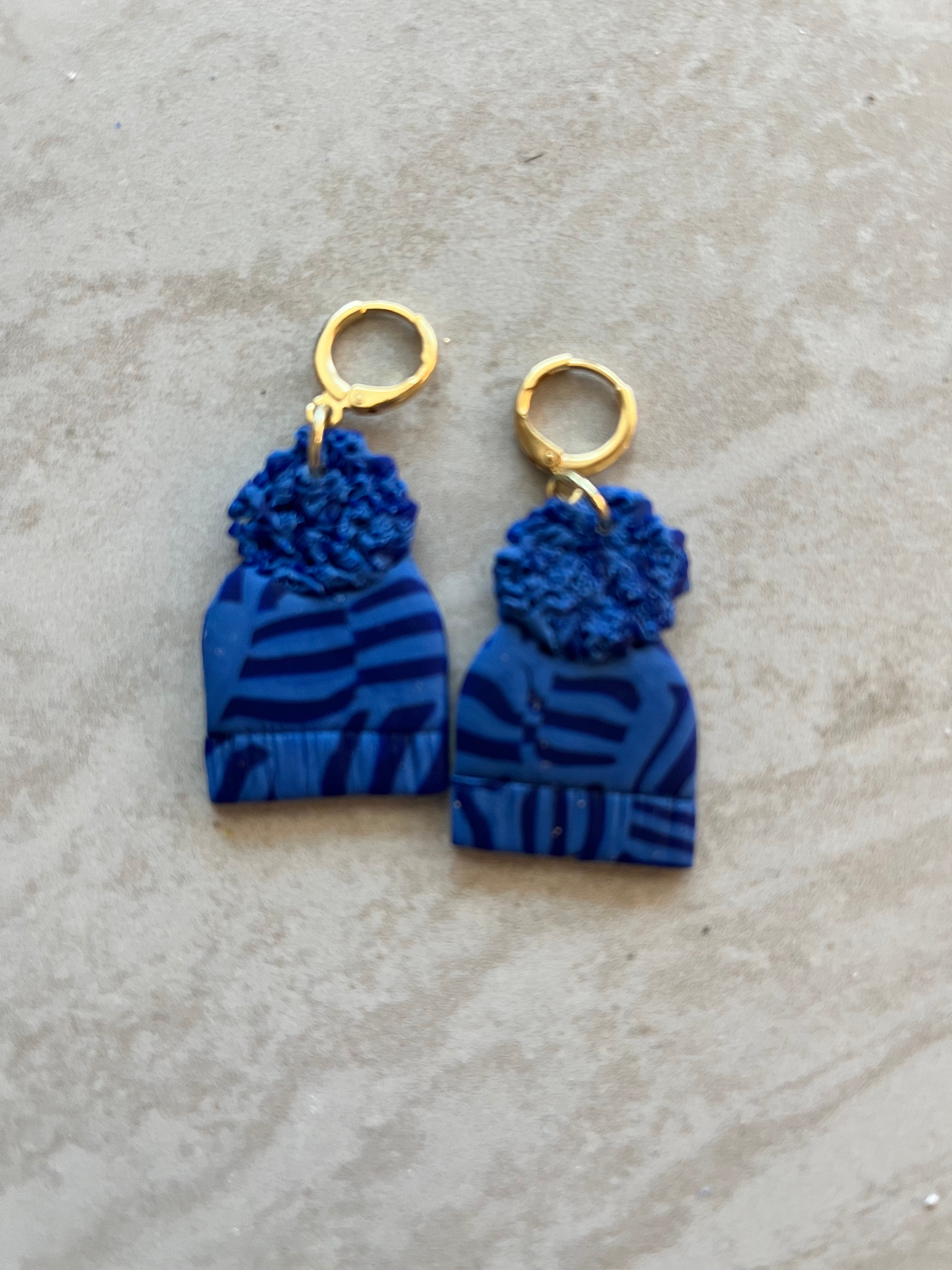 The  Sweater weather hats FALL Earrings 1955
