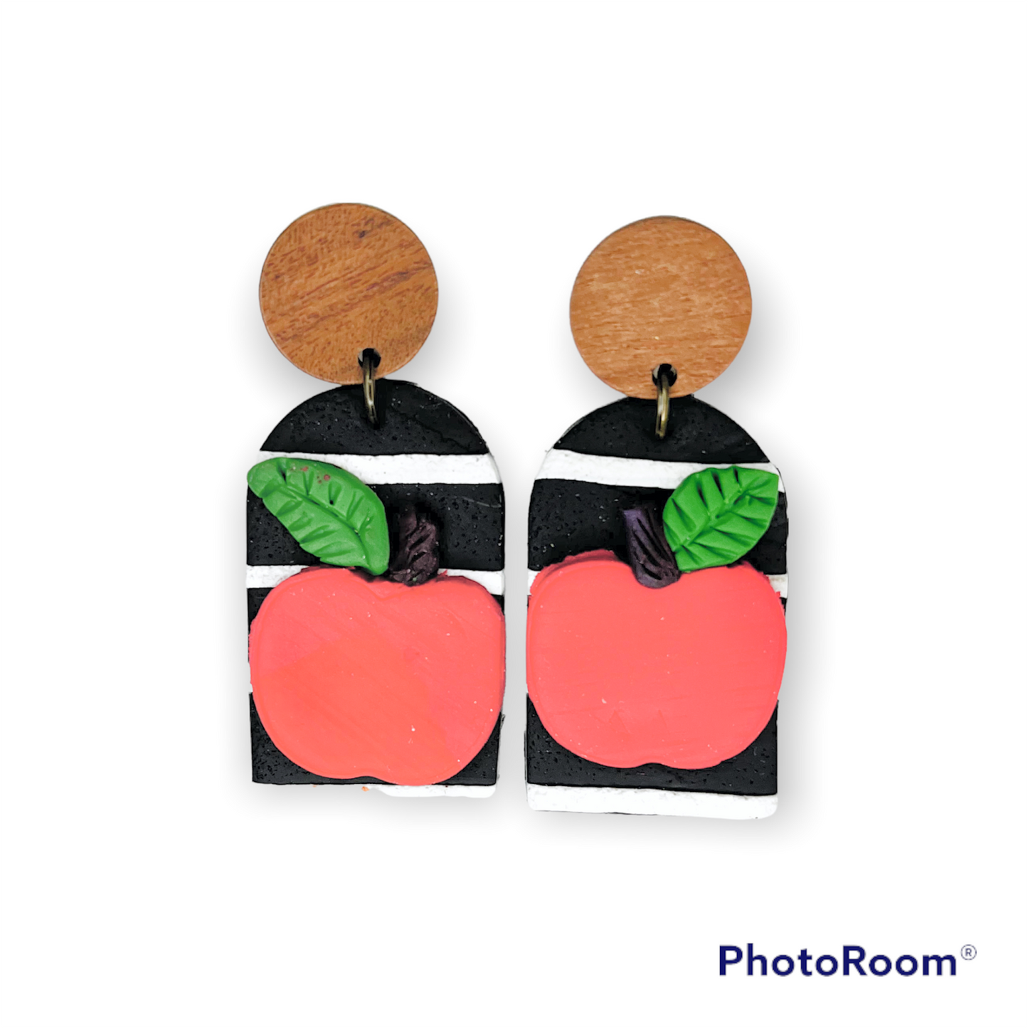 Apple Contrast Dangle BTS Earrings  1955