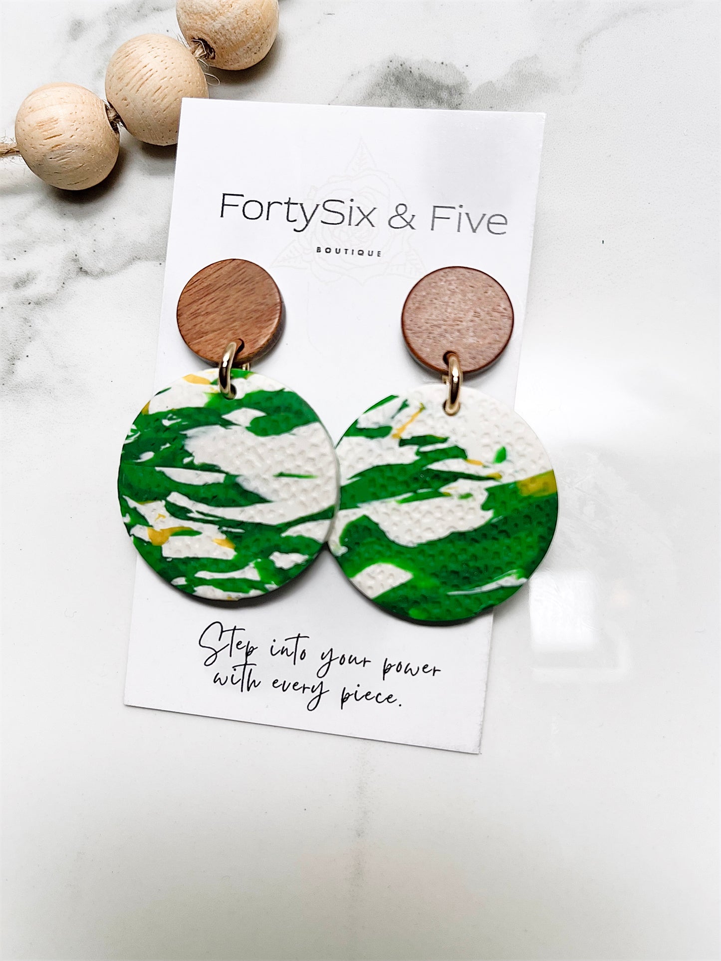 Junie Circle Earrings  1955