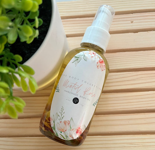 Minted Rose Body Oil- She will not fail