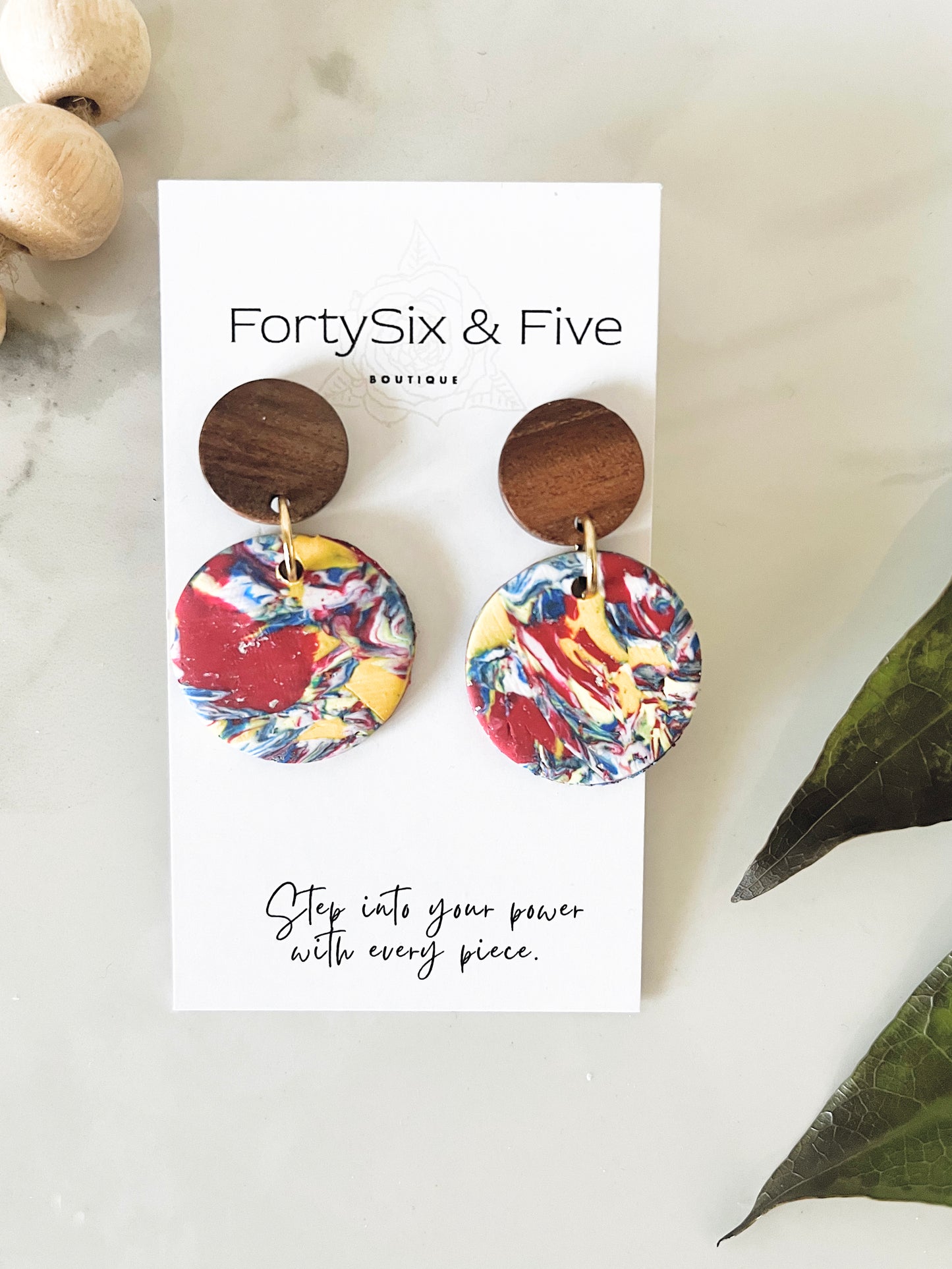 Junie Circle Earrings  1955