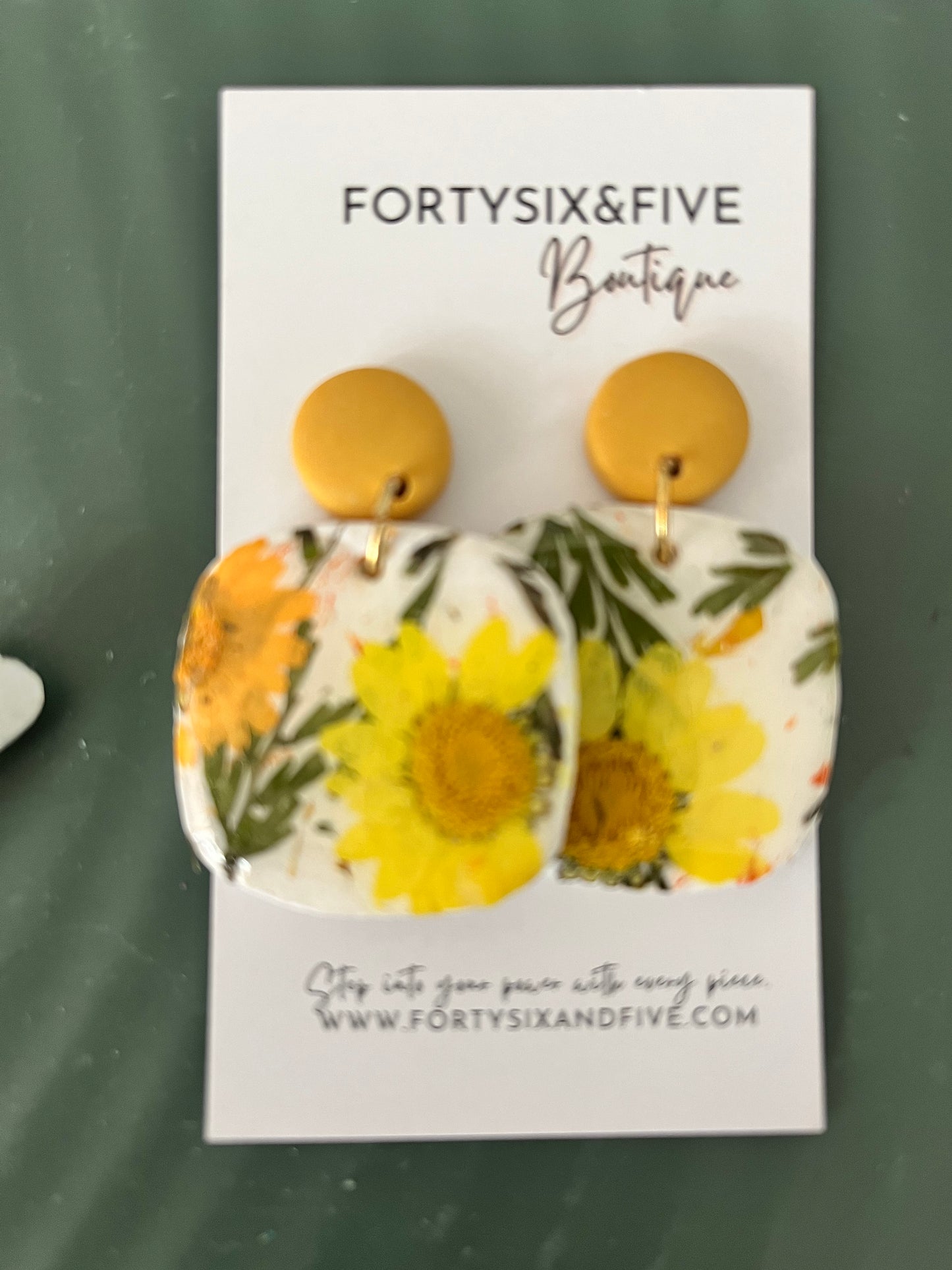 Flora Earrings  1955