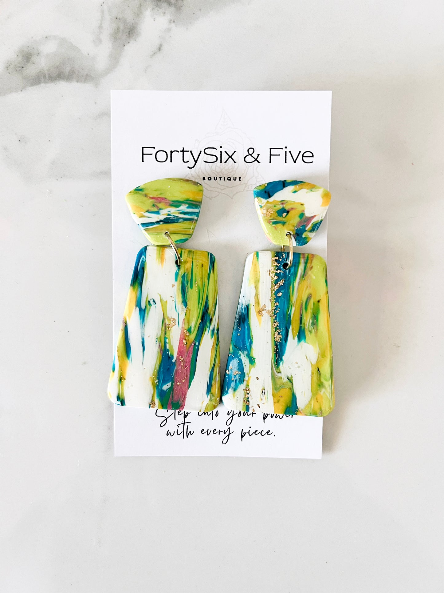 Multi Color “ Tamar” Earrings  1955