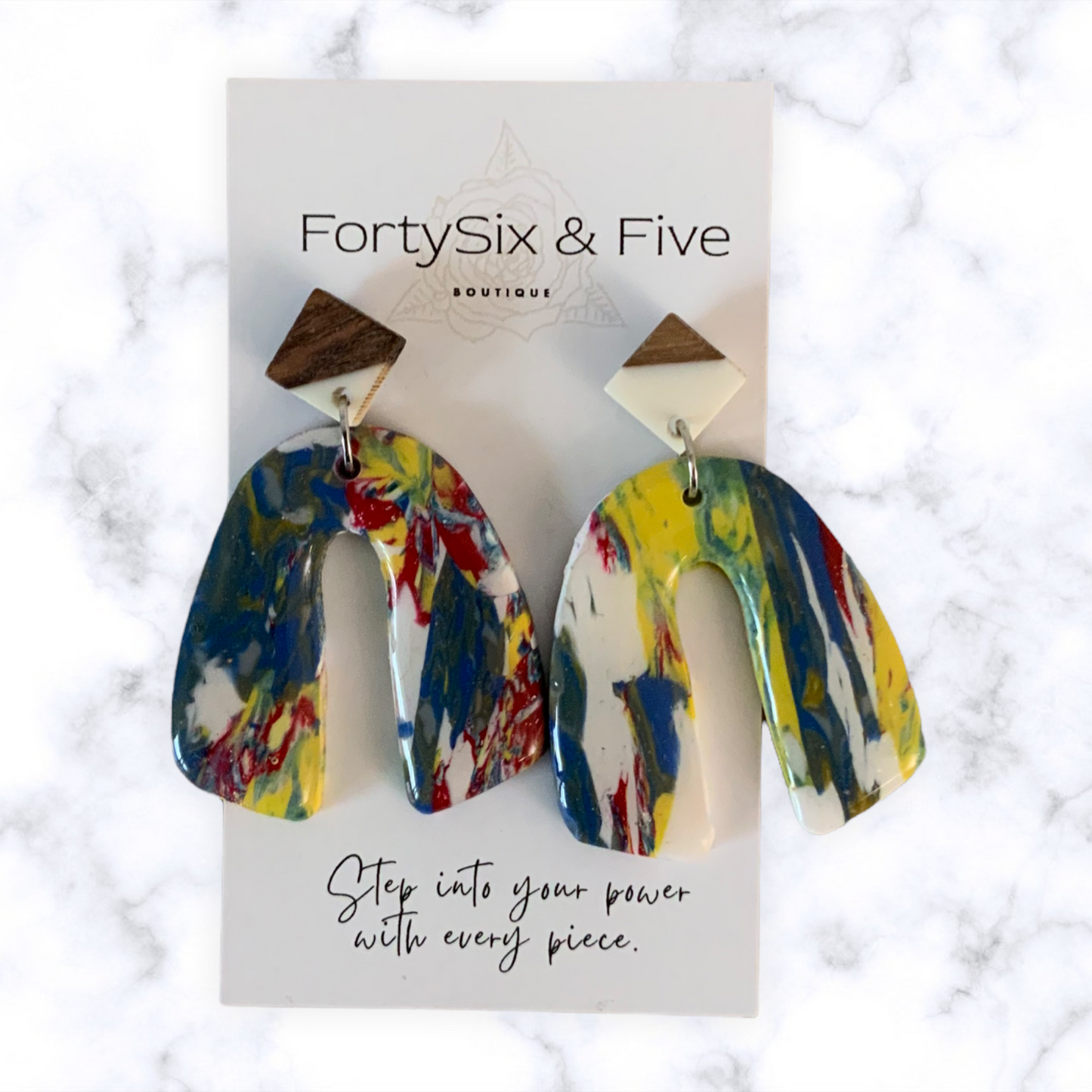 Two tones “Carmen” Earrings  1955