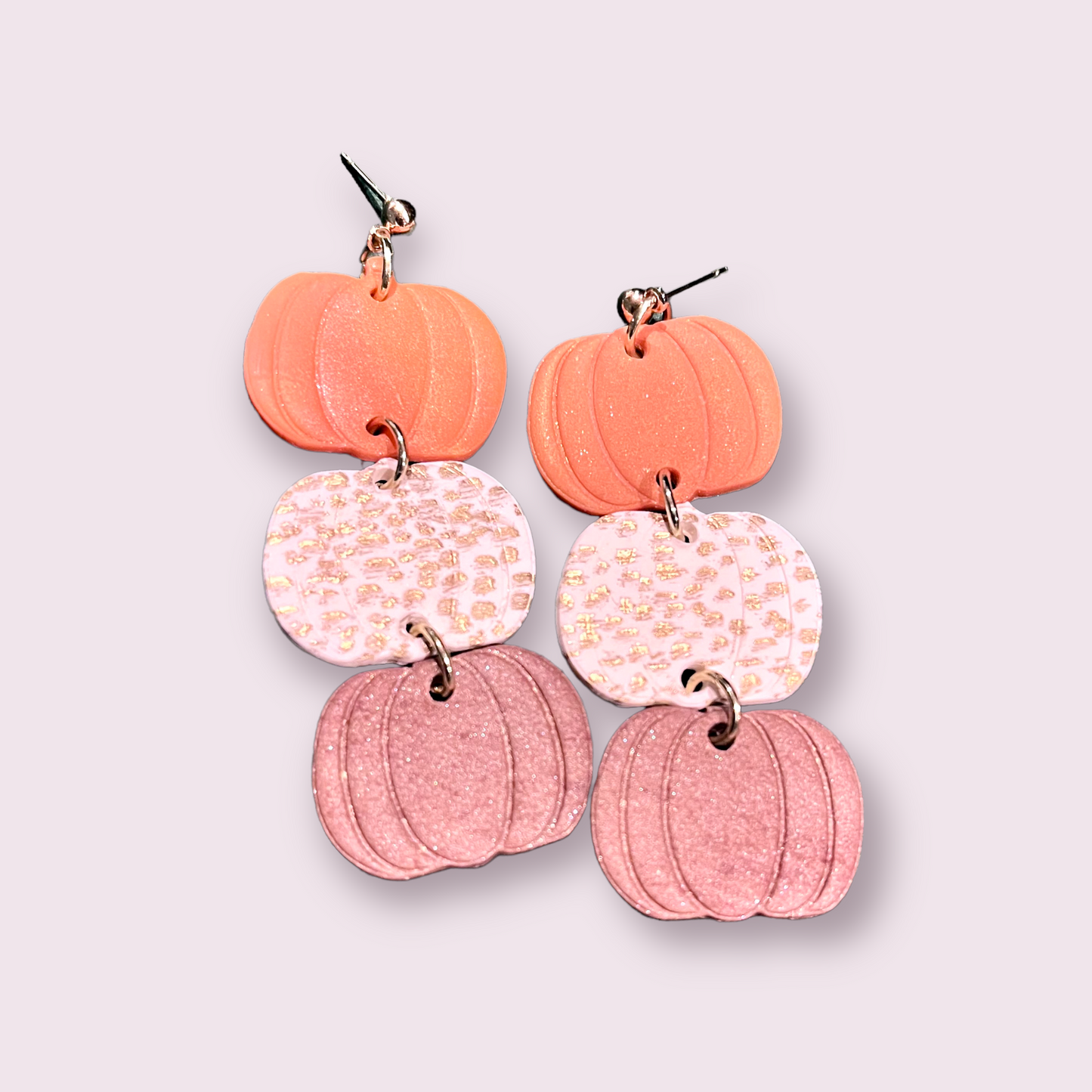 Pumpkin dangles FALL Earrings 1955